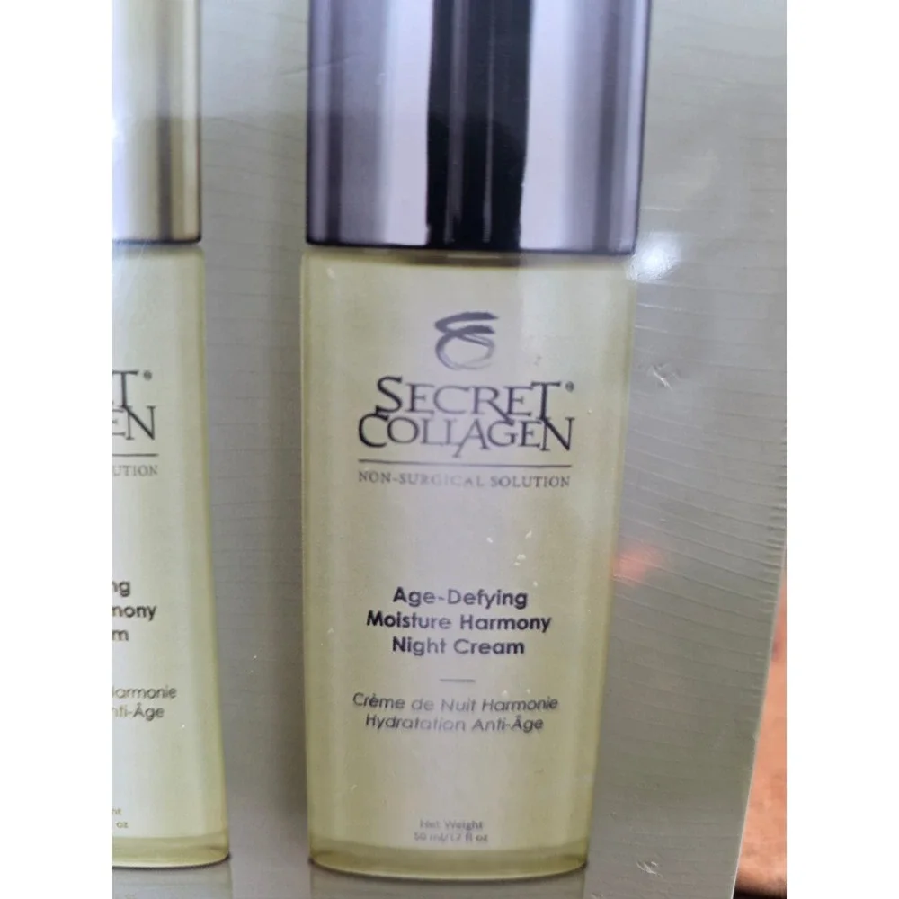 Secret Collagen Age-Defying Moisture Harmony Day & Night Set 1.7oz New Sealed
